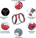 Plutus Pet No Pull Dog Harness, Adjustable Nylon Harness with Soft Padding