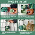 Rabbit Water Bottle, 34oz Pet Hanging Automatic Water Dispenser