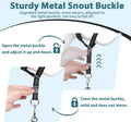BARKLESS No Pull Head Collar for Medium Large Dogs, Sturdy Head Halter