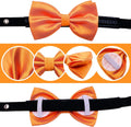 PET SHOW Large Dogs Collar Attachment Bow Ties Embellishment Girls Boys Medium Dog Puppies Cats Collar Charms Accessories Bulk Slides Bowties for Birthday Wedding Parties