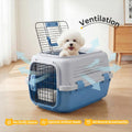 NEWBULIG 23" Hard-Sided Dog Carrier for Small Dogs & Cats