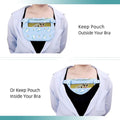 Sugar Glider Bra Bonding Pouch with Mesh Window Bra Bag for Gliders Ferret Rat Small Pets