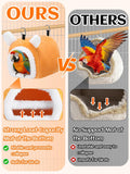 MEWTOGO Large Winter Stable Warm Bird Nest House for Cage Accessories