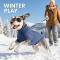 MengMengDa Small Dog Sweater, Soft Knit Dog Clothes for Spring Transition, Lightweight Puppy Outfit for Pomeranian, Yorkie, Chihuahua; Stylish Doggy Apparel for Spring Morning Walks (Dark Blue, M)