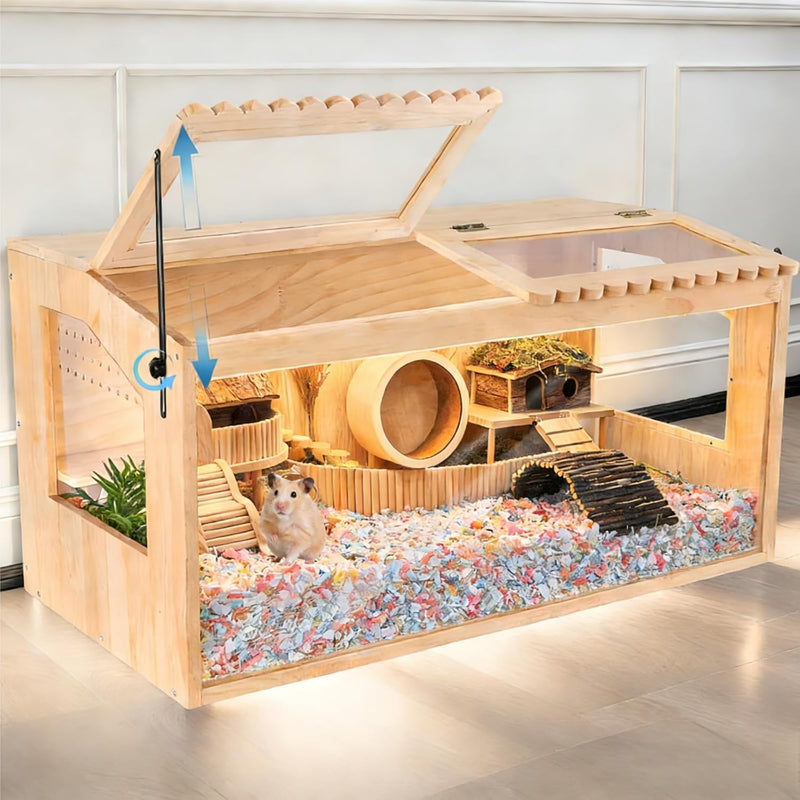 Wooden Hamster Cage,32