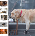 SCENEREAL Anti Slip Dog Sock to Prevent Licking Paws for Hardwood Floors, Boots & Paw Protector Shoes for Hot/Cold Pavem