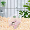 Hamster Wheel Hamster Flying Saucer Silent Exercise Wheel Running Wheel for Dwarf Hamsters Gerbil Mice Small Animals (Pi