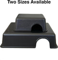 Plastic Reptile Hide Box for Leopard Geckos, Snakes, Lizards, Cornsnakes - Small & Juvenile