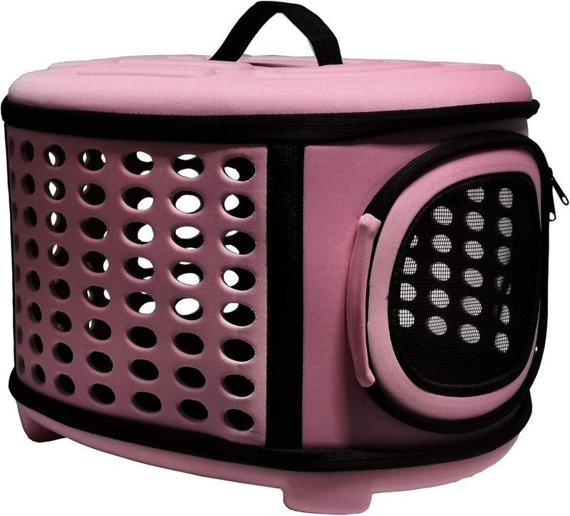 Collapsible Cat Carrier Hard, Travel Pet Carriers Bag for Small Dogs for Car Travel with Ventilation Guinea Pig 2 Small 