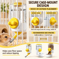 Bunny Water Dispenser for Cages, Guinea Pig Water Bottle No Drip