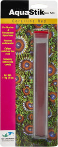 Two Little Fishies AquaStik Red Live Rock Epoxy Putty for Aquariums, 4 oz