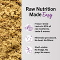 Stella & Chewy's Freeze-Dried Raw Cat Dinner Morsels - Premium Chicken Recipe with 98% Cage-Free Meat & Organs - Natural