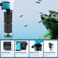 Submersible Aquarium Filter, Upgraded 50-150 Gallon Fish Tank Filter with Fish Guard, Internal Whisper Pump, Fresh/Saltw