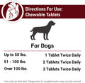 Vet Classics Cardiovascular Support Coenzyme Q-10 Dog Supplements – Pet Health Supplement for Dogs – Supports Dog Cardiovascular System – Includes Siberian Ginseng, Hawthorn – Chewable Tablets 120 Ct.
