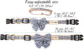 Pettsie Dog Bow Tie Collar & Matching Owner Friendship Bracelet