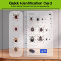 Tick Remover Tool and Tique Identification Card for Dogs Cats and Humans for Lyme Prevention