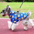 PUPTECK Dog Raincoat with Hood & Harness Built-in, Waterproof Dog Rain Jacket Slicker Poncho Reflective Vest Clothes for