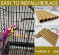20Pcs Sand Perch Covers for Bird - Bird Perchs Covers 7.5" Long x 3/8" Diameter Bird perches for Parakeets, Lovebirds, P