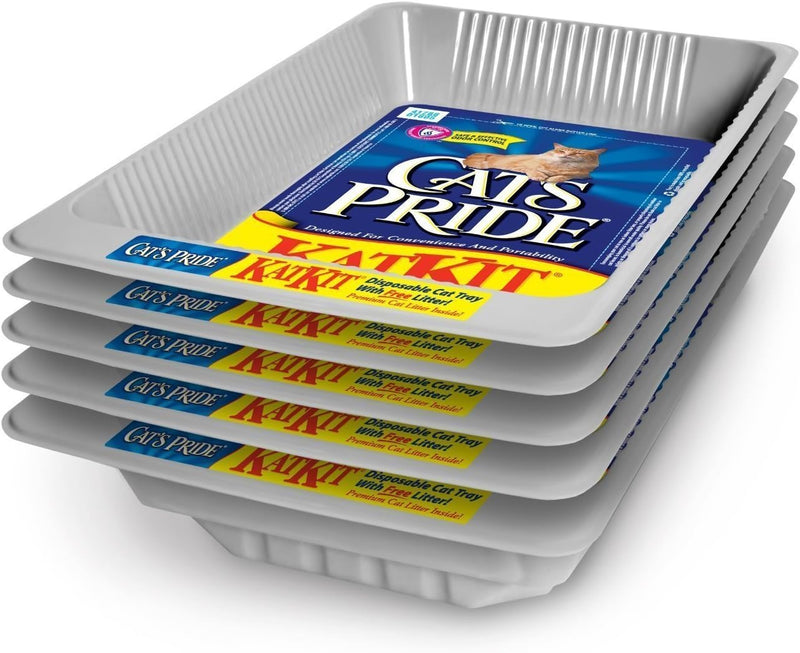 Oil Dri #C01660 5PK Disp Litter Pan