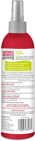 Nature's Miracle Advanced Catnip Training Spray for Indoor Training, 8 oz