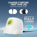 All for Paws Automatic Ball Launcher for Dogs, Interactive Pet ETPU Balls Outdoor Thrower for Medium to Large Dogs, Ball