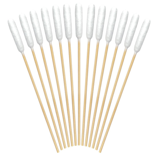 eyxformula Dog Ear Cleaning Swabs - Professional 6-inch Bamboo Sticks Long Cotton Swabs with Extra-Long Cotton Tips - Ideal Solution for Dog Ear Cleaning, Itch Relief, Ear Infection Prevention
