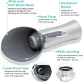 LumoLeaf Portable Dog Water Bottle 27 OZ, Stainless Steel Pet Travel Water Bottle Dispenser for Walking, Hiking and Outd