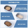 SLSON Canned Cat Food Storage Container for 3oz Cat Cans, 2Pack Silicone Airtight Can Cover Pet Food Sealer Reusable Sealing Box for 2.56''/65mm Can Keep Food Fresh