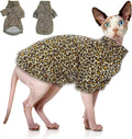 Sphynx Cat Sweater Soft Warm Long Sleeve Fleece for Cats&Small Dogs