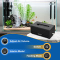 Carefree Fish Aquarium 6W Battery Backup AC DC Auto Switch Air Pump
