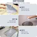 Pee Pad Holder for Dogs and Puppies, Dog Potty for Small Dogs, Dog Litter Box Indoor, Puppy Potty Training Tray with Spl