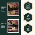 VetriScience Dental Care Powder for Dogs & Cats – Helps Reduce Plaque & Tartar Buildup, Clean Teeth & Fresher Breath, Clinically Tested, Vet-Formulated Oral Supplement, 4.2 oz