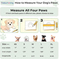 Dog Shoes Breathable Non-Slip Outdoor Booties for Small Medium Dogs, Pet Boots Paw Protector for Hot Pavement Hardwood F
