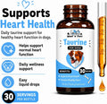 Taurine for Dogs - Taurine Supplement for Dogs - Supports Healthy Vision, Heart, Immune System, & Much More - Dog Heart Supplements - Dog Heart Health - 1 fl oz - Bacon Flavor