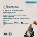 Animal Essentials Slippery Elm - Slippery Elm Bark Anti Diarrhea Drops for Dogs and Cats, Organic Herbal Extract for Healthy Gut, Digestive & Throat Support, Helps Acid Reflux, Liquid Formula- 1 fl oz