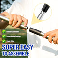 Dog Pooper Scooper,Tray and Spade Set Poop Scooper for Dogs, Adjustable Long Handle Metal Pooper Scooper with Bin for Pe