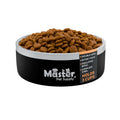 Master Pet Supply Stainless Steel Dog Bowls - 25 oz, Heavy Duty - Black Velvet, Double Wall Extra-Thick Insulated, Non-Slip Pet Water Bowl for Dogs, Cats & Pets, Anti Rust Metal, Dish Washer Safe