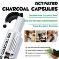 Activated Charcoal for Dogs and Cats - Emergency Pet First Aid for Accidental Ingestion, Dog First Aid Activated Charcoa