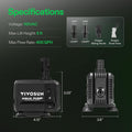 VIVOSUN 400GPH Submersible Fountain Water Pump for Pond, Aquarium, Statuary