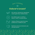 Oxbow Organic Barley Biscuits Rabbit Treats, Guinea Pig Treats, 2.65 oz