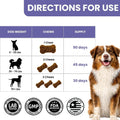 Skin & Coat Supplement for Dogs - Omega 3 6 9 Fish Oil & Vitamin E Soft Chews - Dog Itch Relief, Anti-Shedding & Shiny C