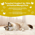 Mange Treatment Cats, Cat Mange & Itchy Skin Relief, Natural Gentle Supplement for Dry Skin, Itchy Skin, Dandruff & Coat Support