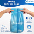 PetLovers Cat Litter Scooper Refill Bags, 45 Count (3 Rolls x 15) Odor Control with Fresh Scent, Thick Leak-Proof Easy T
