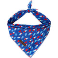 lionet paws Patriotic 4th of July Dog Bandana Summer Popsicle for Small Medium Large Dogs, Cat Dog Kerchief Triangle Bibs Scarf for Male Female