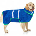 Dog Bathrobe Super Absorbent Dog Towels Large Quick Drying Robes for After Bath Soft Adjustable Warm Keeping Dogs Towel(S-XXL)
