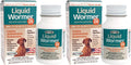Durvet 2X Liquid Wormer, 2 oz, for Puppies and Adult Dogs - Pack of 2