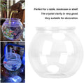 Mini Plastic Fish Bowl, Translucent Drum Shape