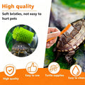 3 Pcs Turtle Tank Accessories, Tortoise Brush with Suction Cup, Feeder Ball