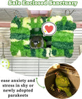 Collapse-Proof Soft Warm Bird Bed for Cage with Sturdy Frame