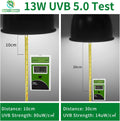 UVB Reptile Light 5.0, 13W Tropical and Sub-Tropical UVA UVB Bulb for Reptiles, Tropical Terrarium Compact Fluorescent L